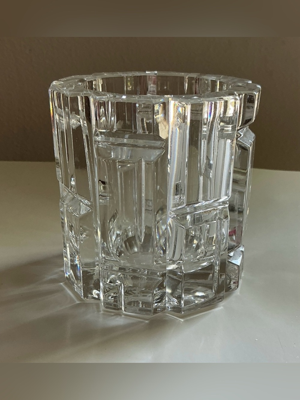 Tiffany & Co  Sierra Crystal Votive Candleholder